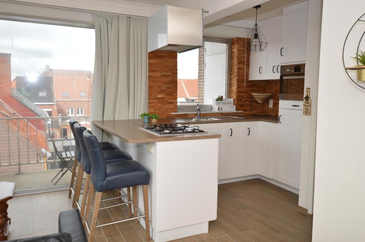 Modern And Private Studio With All Comfort! Daire Roeselare Dış mekan fotoğraf